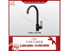 Vòi Rửa Chén 2 Nguồn Nóng Lạnh Malloca MF-040 - Đồng Thâu Sơn Giả Đá Tạo Bọt Và Chống Văn Nước